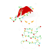 Christmas Xmas black cat