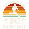 Never underestimate an old man with a rugby ball
