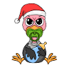 Bébé Vautour Noël