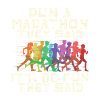 Marathon Marathon Marathon Runner Cadeau
