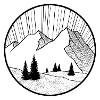 mountain drawing