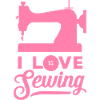 I Love Sewing Seamstress Seamstress