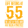 55 birthday man