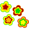 70s Flower Pattern