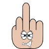 middle finger