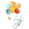 Astronomy Solar System Planet Astronaut