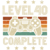 40 år Retro Gaming 40-årspresent