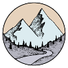 drawing mountain landscape