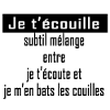 Je t écouille