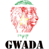 Guadeloupe flag Gwada lionheart