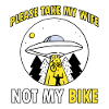 S’il vous plaît, prenez ma femme et non mon vélo | Vélo de montagne