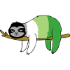 Aromantic Pride Sloth