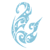 Maori symbol, krok ritning