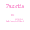 Aunt Fauntie