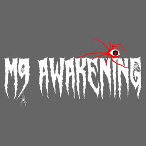 M9 AWAKENING Logo Print White