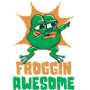 Dabbing Frog Frog Cadeau