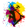Abstract stencil