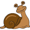 Snail funny sweet