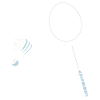 Badminton Speler Coach Racket Sport Smash