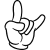 hand party symbol
