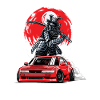 JDM Samurai Japan Turbo
