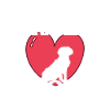 Munsterlander mom Münsterländer