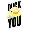 Duck you Ente Mit Messer Duck with Knife Meme Fun