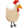 Crazy chicken