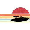 Retro Motorboot