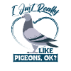 Pigeons Pigeons Pigeons Pigeon Lovers Gift