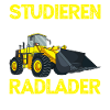 Radlader Fahrer Bagger Baggerlader
