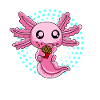 Snaxolotl Kawaii Snack Axolotl