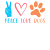 Chiens Disant Paix Amour Chiens