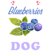 Blueberries and dogs saying