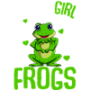 Frosch Mädchen Kinder Frösche