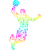 Basketball Calligram Picture Poem