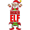 Dicker Elf Partnerlook Weihnachtself
