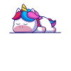 Offizielles Schlafshirt Einhorn