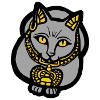 Gray cat