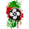 Croix Basque Grunge