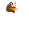 Funny Bicycle Sloth