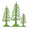 Span tree, carved tree