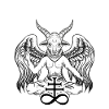 Baphomet Solve Et Coagula Occult Tarot Antichrist