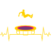 Trampolinspringen Gymnastik Turner Heartbeat