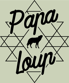 Offrez un T-shirt personnalisé Papa Loup, fier protecteur de sa famille. Idéal pour la Fête des Pères ou un cadeau unique. Affirmez son espr...