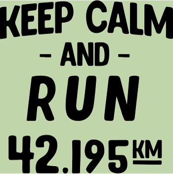 Keep Calm and Run : Motivation Course à Pied