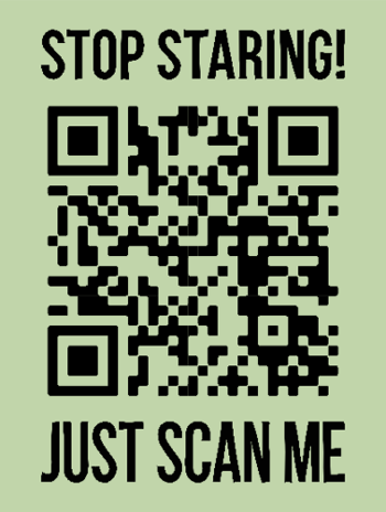 T-shirt QR Code Motivation: Scanne-moi !