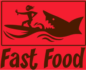 Motif T-shirt Fast Food : Le Plaisir de la Malbouffe Stylée à imprimer