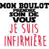 je suis infirmière