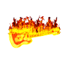 guitare feu